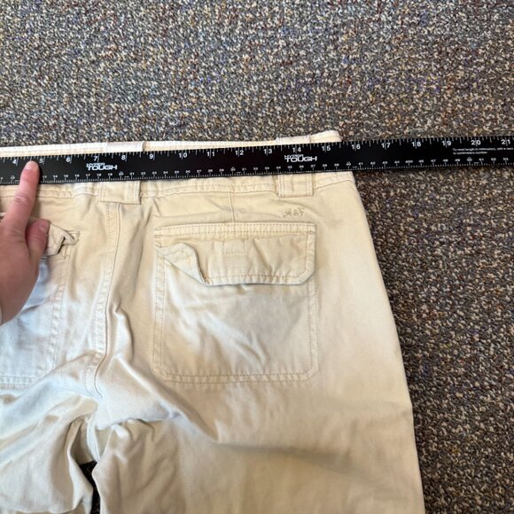 Abercrombie khaki cropped pants womens 6 - Picture 5 of 6